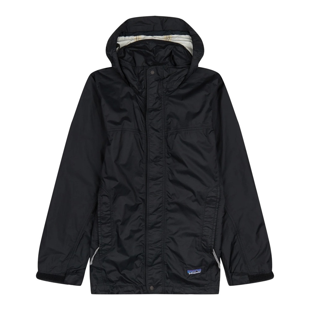Patagonia Black Hooded Windbreaker